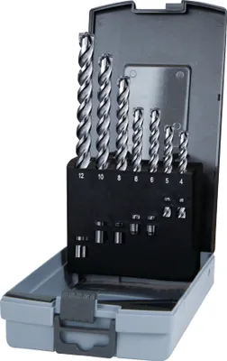Produktbild von Hammerbohrersatz Multicutter 4 7-tlg.SDSplus Ku.-Kass.PROMAT