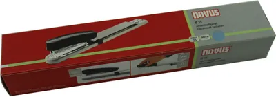 Produktbild von novus Heftgerät B 15 hellgrau-schwarz