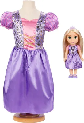 Produktbild von Jakks Pacific Disney Rapunzel Puppe + Kostüm 38 Cm Rosa  Rosa One Size