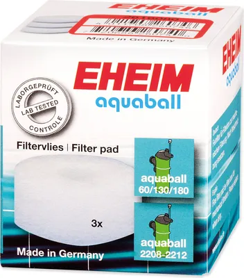 Obrázok produktu pre Filtračná vložka EHEIM pre vnútorné filtre Filterbox 2208 – 2212 a aquaball 60 – 180, 3 ks