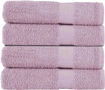 Obrázek produktu pro Sada 4 měkkých a h osušek Unyqoos® – velké osušky o rozměrech 70 x 140 cm do koupelny, do sprchy a na pláž