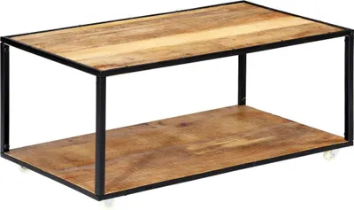 Productafbeelding van Salontafel 90x50x40 cm massief gerecycled hout