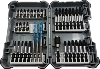 Produktbild von Bosch 35x PRO Impact Mixed Set, Exclusive, 35-tlg. (für Beton, Weiche Fliesen, 108 x 168 mm, Professional Zubehör Bohrmaschine/Schrauber)