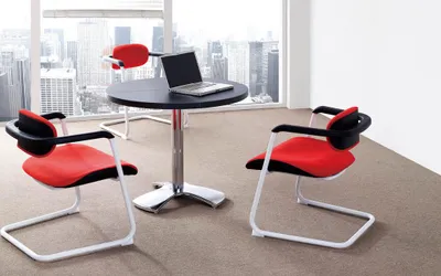Produktbild von Design Esstisch Tisch Kaffetisch Bürotisch rund Küchentisch