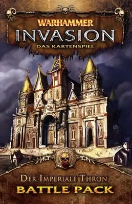 Produktbild von Asmodee FFGD2104 - Warhammer Invasion - Der Imperiale Thron, Battle Pack, Erweiterung 4015566011625