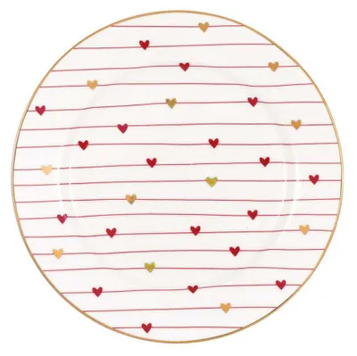Produktbild von Greengate Grace Brotteller white 15cm