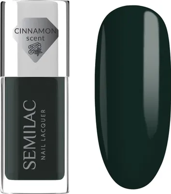 Produktbild von SEMILAC Classic Nagellack 114 Flasche Grün 9 ml