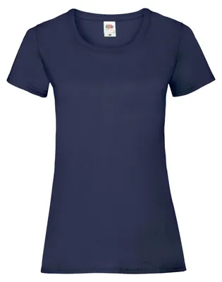 Produktbild von Fruit of the Loom - "Valueweight" T-Shirt für Damen LT2232 (S) (Marineblau)
