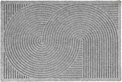 Produktbild von Astra Rutschfeste Fußmatte GRAPHIC DELUXE Silber 60 x 90 cm