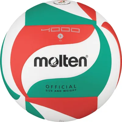 Produktbild von molten Volleyball DVV Wettspielball Weiß/Grün/Rot Gr. 5