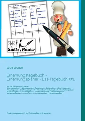 Immagine prodotto di Ernährungstagebuch - Ernährungsplaner - Ess-Tagebuch XXL
