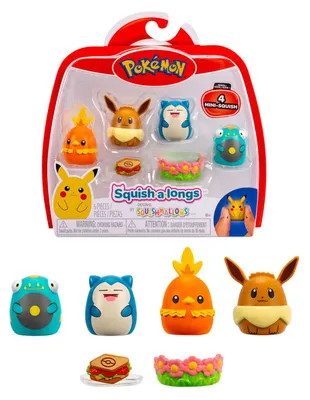 Image de Squishmallows Squish-a-longs Pokemon - 4dlg.