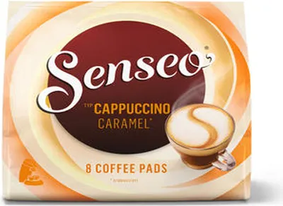 Produktbild von Senseo Cappuccino Caramel - 4x 8 pads