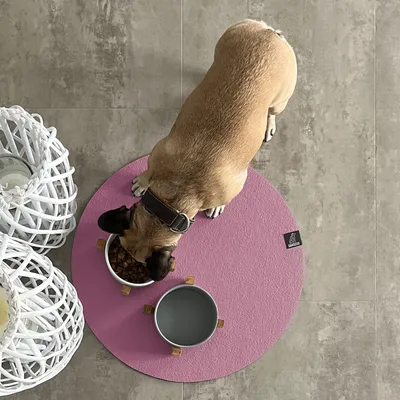Produktbild von SANOZOO® - Napfunterlage, Öko-Tex, Rund 120 cm Rosa