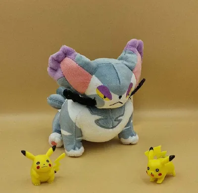Produktbild von Pokemon Shnurgarst Kuscheltier - 14 cm Plüschtier Purugly