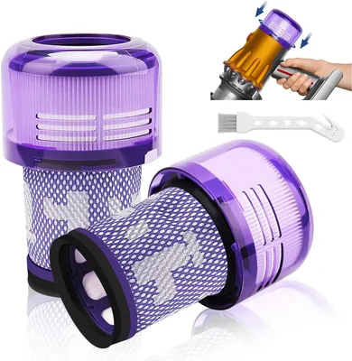 2er-Pack waschbare Filter für Dyson V12 Staubsauger