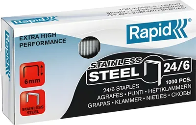 Image de Rapid Heftklammern Super Strong 24/6, galvanisiert