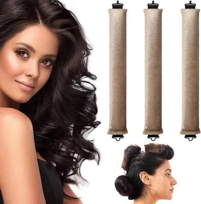 Produktbild von Hitzefreie Lockenwickler Set mit 3 Stück - Für Alle Haartypen