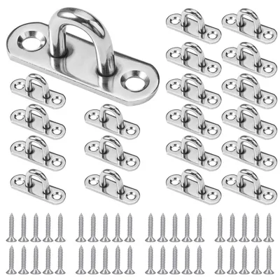 Produktbild von Set von 20 Edelstahl Ösenhaken M5