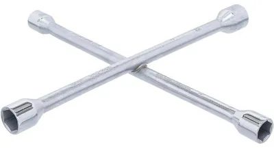 Image de Clé en Croix VP 17 x 19 x 22 mm (13/16) - Acier Résistant - Utilisation Automobile Facile - D-Work