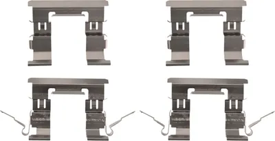 Produktbild von FEBI BILSTEIN 182542 Zubehörsatz Scheibenbremsbelag Vorne für OPEL Corsa E Schrägheck (X15) für NISSAN TIIDA Schrägheck