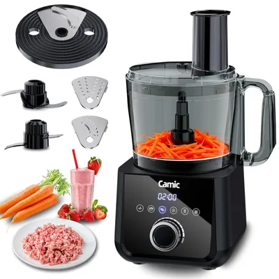 Küchenmaschine 1500 W, 6 Funktionen, 2,5 l Schüssel
