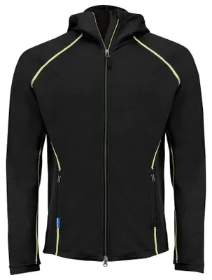Image de Projob - Veste à capuche "3314 Functional" pour hommes, modèle ET1034 (taille XL), couleur noir/jaune