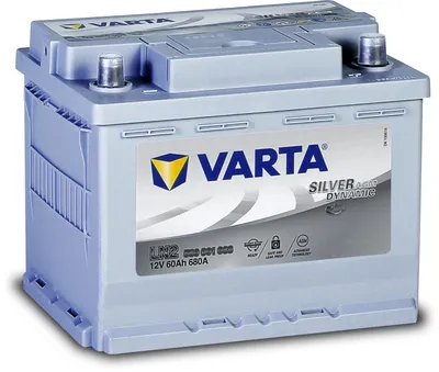 Produktbild von VARTA Silver Dynamic AGM D52 60Ah 12V 680A/EN, lithium ion, kompatible mit PKW