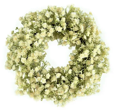Produktbild von Künstlicher GYPSOKRANZ Schleierkraut 27-30 cm CREME