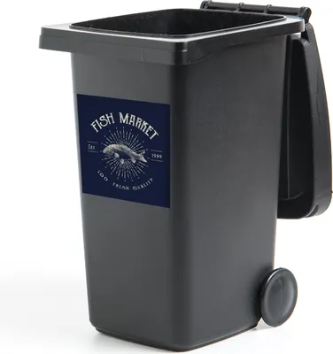 Produktbild von MuchoWow® - Abfall-Aufkleber - Container - für Abfallcontainer
