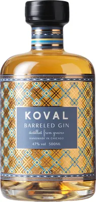 Produktbild von Koval BARRELED GIN 47% Vol. 0,5l