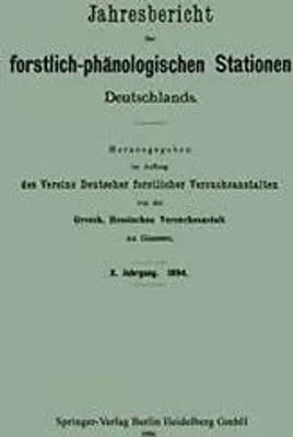 Immagine prodotto di Jahresbericht der forstlich-phänologischen Stationen Deutschlands
