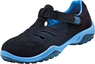 Produktbild von Atlas Sicherheitssandale Damen GX350 S1 ESD SRC DGUV Gr. 38 schwarz/blau