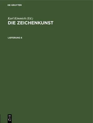 Produktbild von Die Zeichenkunst. Lieferung 6