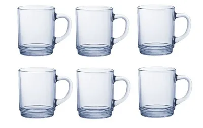 Produktbild von Duralex 6er-Set Becher Versailles aus Glas Marina cl26