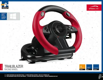 Produktbild von Speedlink Gaming-Lenkrad Trailblazer Racing Wheel