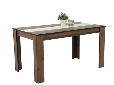 Produktbild von Esstisch Esszimmertisch 140 x 80 cm Old Wood - MAREIKE - Die Möbelfundgrube