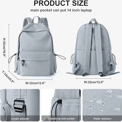 Produktbild von Famanu Schulrucksack Wasserdicht Multifunktional - Schulrucksack für Studenten