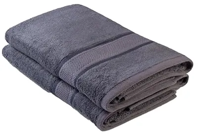 Image de ARTG - Serviette de bain, bambou LT3243 (taille unique) (gris foncé)