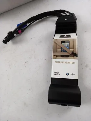 Produktbild von Original BMW 5 F10 F11 7 G12 Handyhalter Ladeschale Snap In Adapter 84109220651