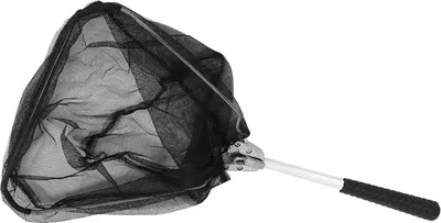 Immagine prodotto di Retino da pesca pieghevole, triangolare, da 56 cm, leggero e resistente alla ruggine – un accessorio da pesca pratico