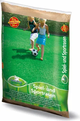 Produktbild von Pegasus Spiel und Sportrasen 2kg Rasen Mischung für ca. 50qm