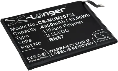Image de Batterie pour smartphone, téléphone portable Xiaomi Poco X3 NFC