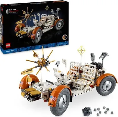 Productafbeelding van LEGO Technic NASA Apollo LRV, maanwagen, verkenningsvoertuig, ruimtewagen, bouwset voor volwassenen