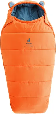 Produktbild von Deuter Little Star Kinderschlafsack (bis 130 cm Körpergröße / Gewicht 0,65kg) saffron-slateblue 1
