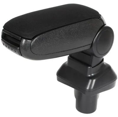Image de Ford Transit Connect 02-09 Jeu d'accoudoirs, tissu noir + kit de montage