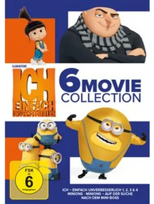 Produktbild von Ich einfach unverbesserlich & Minions - 6-Movie Collection