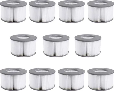 Produktbild von Packung mit 10 Ersatzfilterkartuschen für Mspa aufblasbaren Pool, Whirlpool