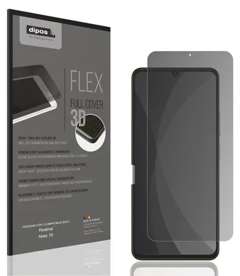 Immagine prodotto di Pellicola protettiva Privacy per Realme Note 70 Protezione Antiurto Anti-Shock