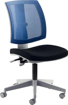 Produktbild von Drehstuhl 2432SO, schwarz/blau